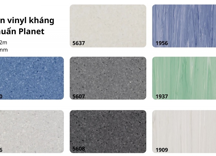 Sàn Vinyl Kháng Khuẩn Cao Cấp